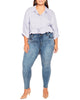 Visionary Split Hem Skinny Jean - thumbnail