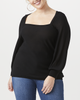 Odette Square-Neck Sweater - thumbnail