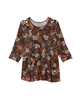 Adela 3/4 Sleeve with Cut Outs - thumbnail