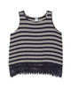 Laurel Sleeveless Lace Hem Tank - thumbnail