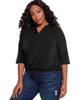 Anjali Crepe Jersey Blouse - thumbnail