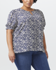 Poppy Puff Sleeve Blouse - thumbnail