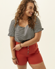 Dayana Super Stretch Button Fly Short - thumbnail
