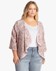 Selena Kimono With Lace Trim - thumbnail