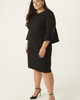 Megyn Bell-Sleeve Shift Dress - thumbnail