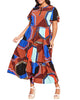 Tahlia Printed Tiered Dress - thumbnail