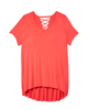 Wildflower Tee with Lace Up Back - thumbnail