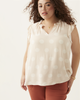 Trina Keyhole Ruffle Neck Top - thumbnail