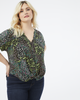 Riley Printed Button-Front Top - thumbnail