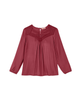 Thea Long Sleeve Textured Blouse - thumbnail
