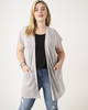 Camila Short-Sleeve Duster Cardigan - thumbnail