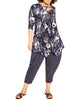 Louisa Cut Out Print Tunic - thumbnail