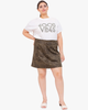 Chaya Faux Suede Skirt - thumbnail