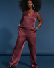 Satin Jumpsuit - thumbnail