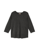 Romi 3/4 Sleeve Cable Rounded Hem Sweater - thumbnail