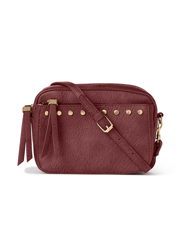Ohrid Studded Bag | Purple