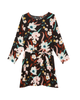 Jocelyn Long Sleeve Tied Waist Dress - thumbnail
