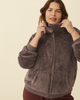 Grace Fleece Bomber Jacket - thumbnail