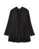 Anna 3/4 Sleeve Knit Chiffon Cardigan - thumbnail