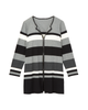 Angelica Striped Duster Cardigan - thumbnail