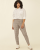 Matilda Plaid Ponte Pant - thumbnail