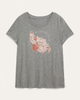 Julia Postcards From Santorini Graphic Tee - thumbnail