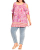 Stevie Cold Shoulder Frill Top - thumbnail