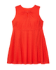 Santa Cruz Sleeveless Eyelet Fit And Flare Dress - thumbnail