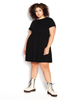Kyra Knit Fit and Flare Dress - thumbnail