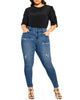 Lillia Baby Rip Skinny Jean - thumbnail