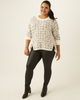 Luann Crew Neck Zipper Pullover - thumbnail