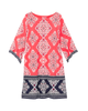 Lara Three-Quarter Sleeve Shift Dress - thumbnail