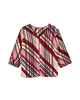 Darling V-Neck Balloon Sleeve Blouse - thumbnail