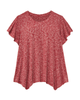 Davin Flutter Sleeve Top - thumbnail