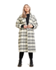 Annabeth Plaid Oversized Coat - thumbnail