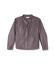 Sofia Faux Leather Jacket - thumbnail