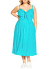 Gigi Ocean Spot Dress - thumbnail
