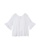 Denise 3/4 Flared Sleeve Blouse - thumbnail