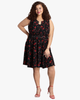 Lyra Belted Fit & Flare Dress  - thumbnail