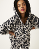 Arielle Animal-Print French Terry Joggers - thumbnail
