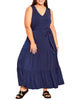 Nadia Tiered Maxi Dress - thumbnail
