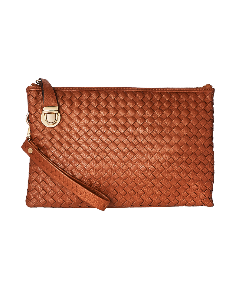Cara Clutch | Tan