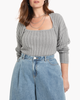 Breanne Ribbed Bolero Sweater - thumbnail