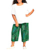 Marley Wide Leg Knit Capris - thumbnail