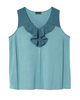 Kenzie Sleeveless Ruffle Tank - thumbnail