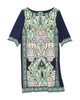 Lara Three-Quarter Sleeve Shift Dress - thumbnail