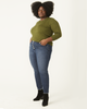 Kimberly Fray Hem Skinny Jean - thumbnail