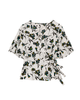 Amy Tie-Front Empire Waist Blouse - thumbnail