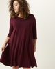 Aura Three-Quarter-Sleeve Knit Dress - thumbnail