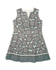 Ana Floral Scuba Dress - thumbnail